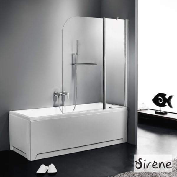 Μπανιέρα Ακρυλική CLARISSA 120x70 και 130x70, Sirene White - Image 3