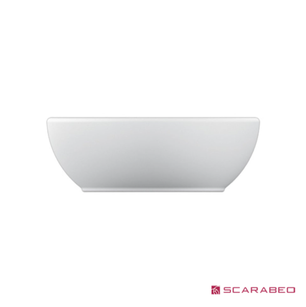 Νιπτήρας Πορσελάνης Planet 48x39 Scarabeo White - Image 3